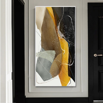 Handcrafted Abstract Painting Fine Wall Art For Homedecor AB2036