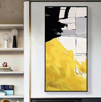 Handcrafted Abstract Painting, Modern Wall Art for Home Decor AB2038