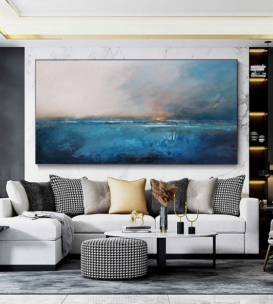 Handcrafted Abstract Painting Fine Wall Art For Homedecor AB2042