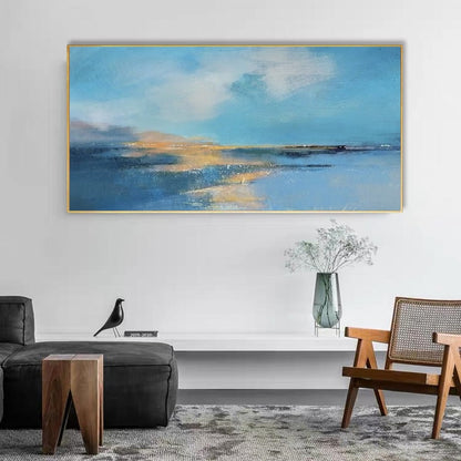 Handcrafted Abstract Painting Fine Wall Art For Homedecor AB2043
