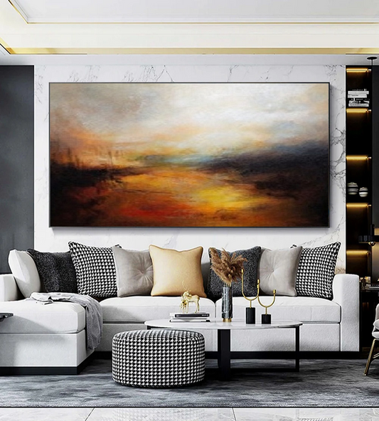 Handcrafted Abstract Painting Fine Wall Art For Homedecor AB2045