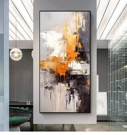 Handcrafted Abstract Painting Fine Wall Art For Homedecor AB2046