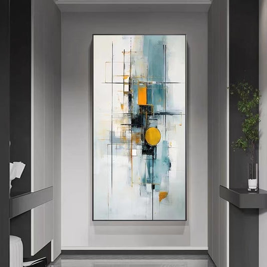 Handcrafted Abstract Painting Fine Wall Art For Homedecor AB2049