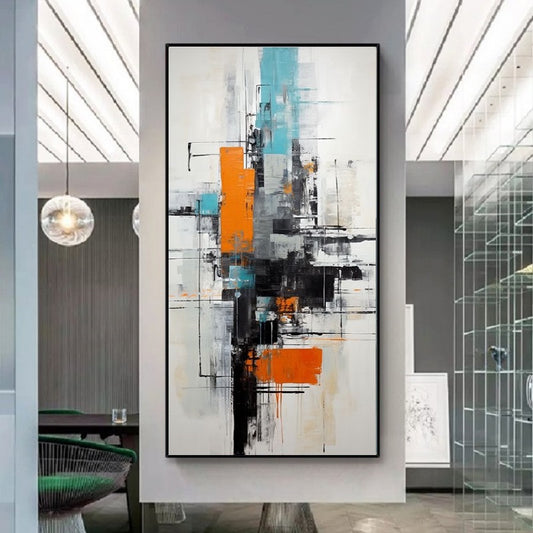 Handcrafted Abstract Painting Fine Wall Art For Homedecor AB2051