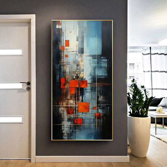 Handcrafted Abstract Painting Fine Wall Art For Homedecor AB2053