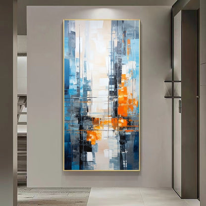 Handcrafted Abstract Painting, Modern Wall Art for Home Decor AB2059