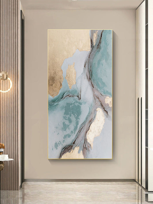 Handcrafted Abstract Painting, Modern Wall Art for Home Decor AB2069