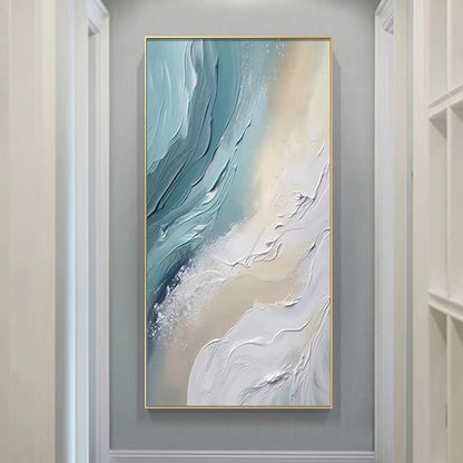 Handcrafted Abstract Painting, Modern Wall Art for Home Decor AB2070