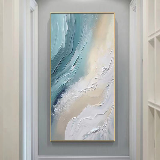Handcrafted Abstract Painting, Modern Wall Art for Home Decor AB2070
