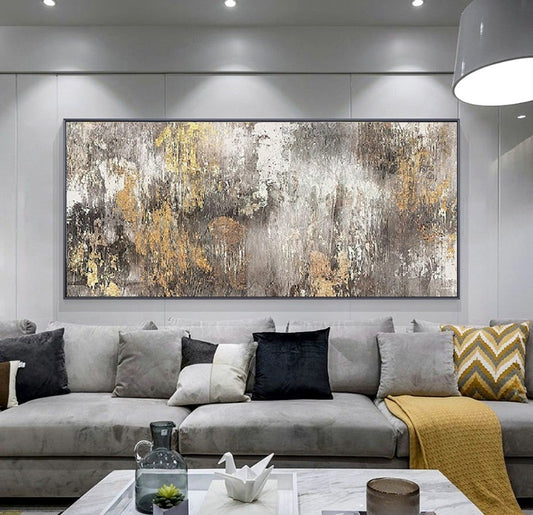 Handcrafted Abstract Painting Fine Wall Art For Homedecor AB2084