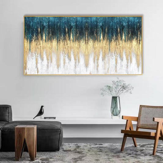 Handcrafted Abstract Painting, Modern Wall Art for Home Decor AB2087