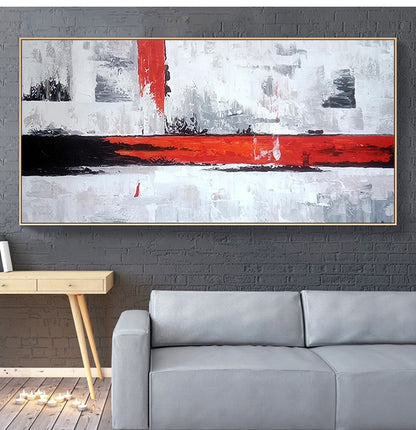 Handcrafted Abstract Painting, Modern Wall Art for Home Decor AB2092