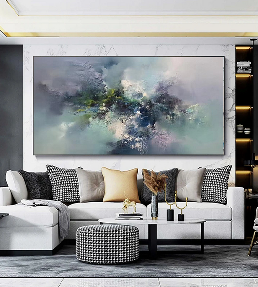 Handcrafted Abstract Painting Fine Wall Art For Homedecor AB2098