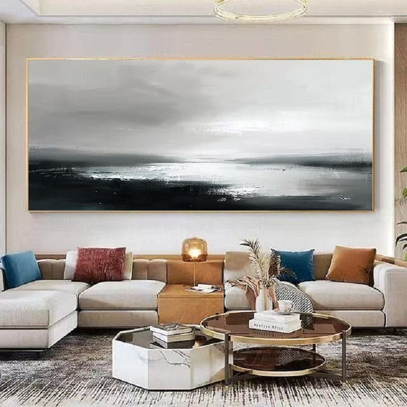 Handcrafted Abstract Painting, Modern Wall Art for Home Decor AB2116