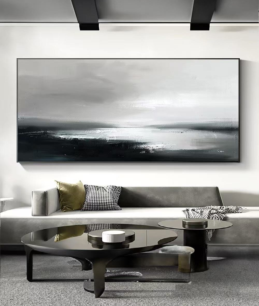 Handcrafted Abstract Painting, Modern Wall Art for Home Decor AB2116