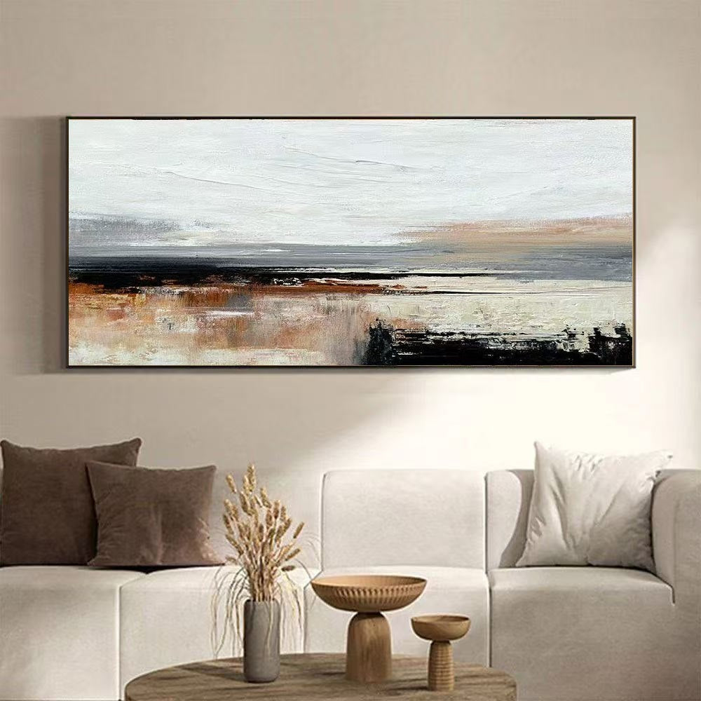Handcrafted Abstract Painting, Modern Wall Art for Home Decor AB2117