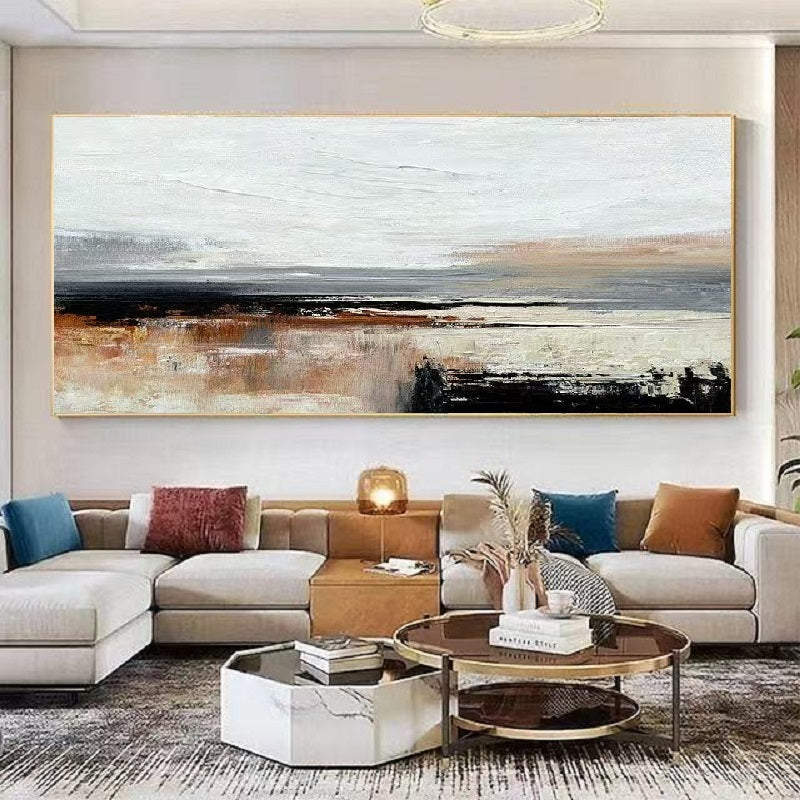 Handcrafted Abstract Painting, Modern Wall Art for Home Decor AB2117