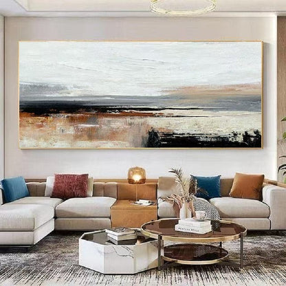 Handcrafted Abstract Painting, Modern Wall Art for Home Decor AB2117