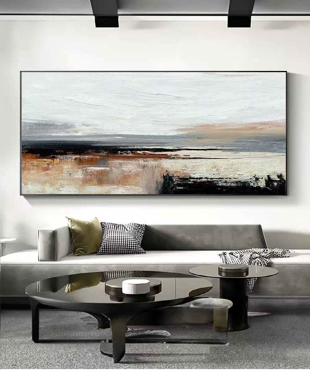 Handcrafted Abstract Painting, Modern Wall Art for Home Decor AB2117