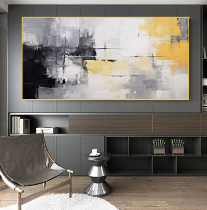 Handcrafted Abstract Painting, Modern Wall Art for Home Decor AB2121