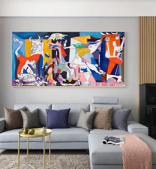 Handcrafted Abstract Painting, Modern Wall Art for Home Decor AB2126