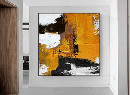 Handcrafted Abstract Painting, Modern Wall Art for Home Decor AB3030