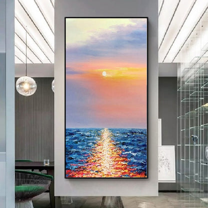 Handcrafted Modern Painting Fine Art For Homedecor MB1008