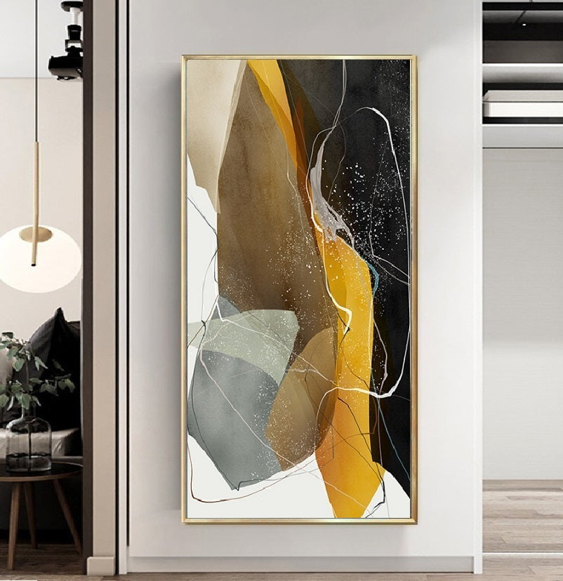 Handcrafted  Oil Paintings Acrylic paintings On Canvas Abstract paintings Wall Art MA1112