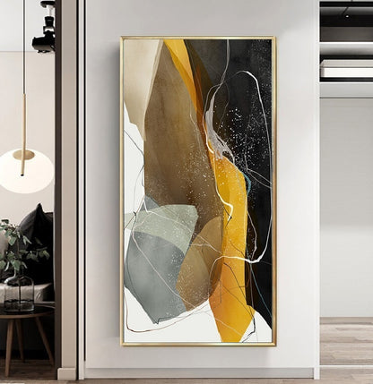 Handcrafted  Oil Paintings Acrylic paintings On Canvas Abstract paintings Wall Art MA1112