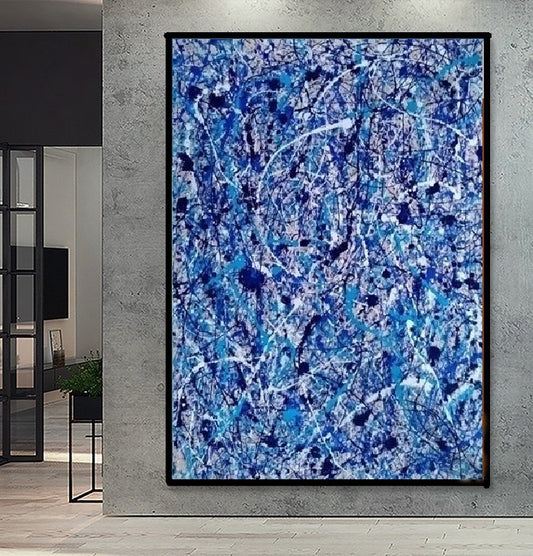 Handcrafted Abstract Painting Fine Art For Homedecor MA1419