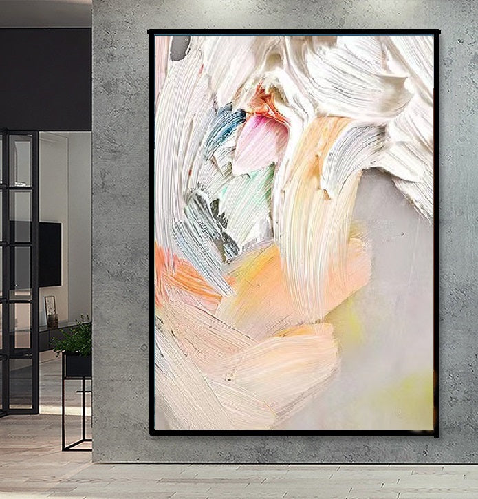 Handcrafted Abstract Painting Fine Art For Homedecor MA1492