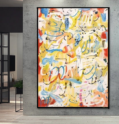 Handcrafted Abstract Painting Fine Art For Homedecor MA1531C