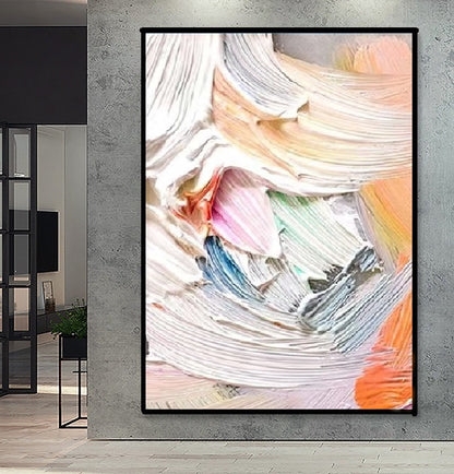 Handcrafted Abstract Painting Fine Art For Homedecor MA1493