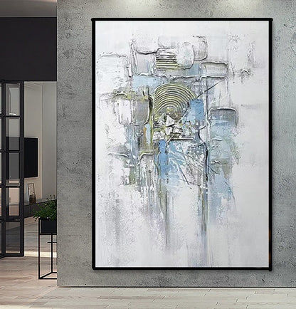 Handcrafted Abstract Painting Fine Art For Homedecor MA1509