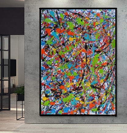 Handcrafted  Oil Paintings Acrylic paintings On Canvas Abstract paintings Wall Art MA1208
