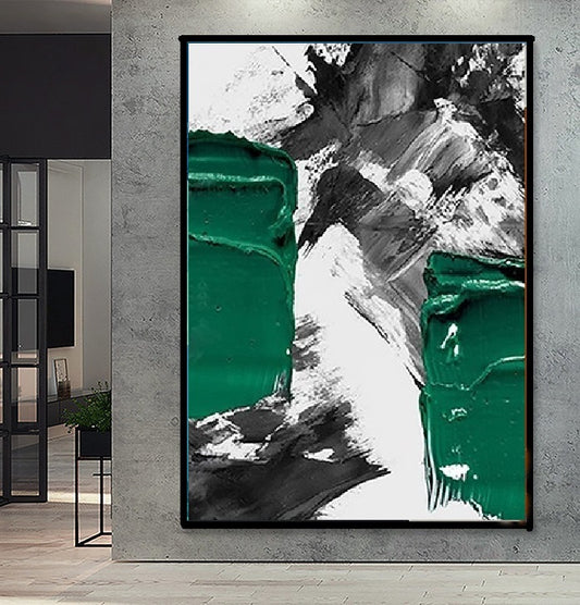 Handcrafted Abstract Painting Fine Art For Homedecor MA1016A