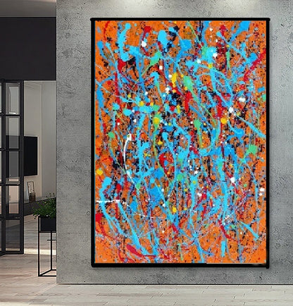 Handcrafted  Oil Paintings Acrylic paintings On Canvas Abstract paintings Wall Art MA1210