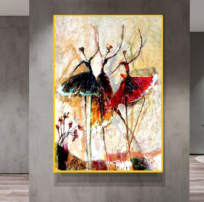 Handcrafted Modern Painting Fine Art For Homedecor MB1033