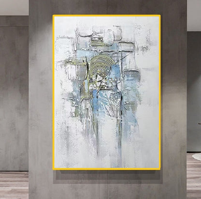 Handcrafted Abstract Painting Fine Art For Homedecor MA1509
