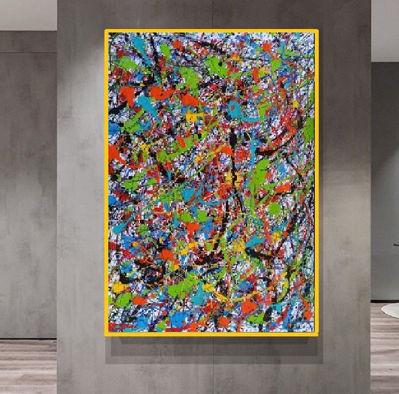 Handcrafted  Oil Paintings Acrylic paintings On Canvas Abstract paintings Wall Art MA1208