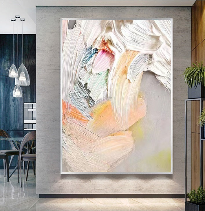 Handcrafted Abstract Painting Fine Art For Homedecor MA1492
