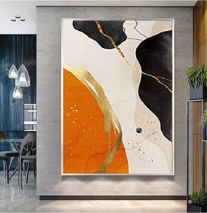 Handcrafted Abstract Painting Fine Art For Homedecor MA1181C