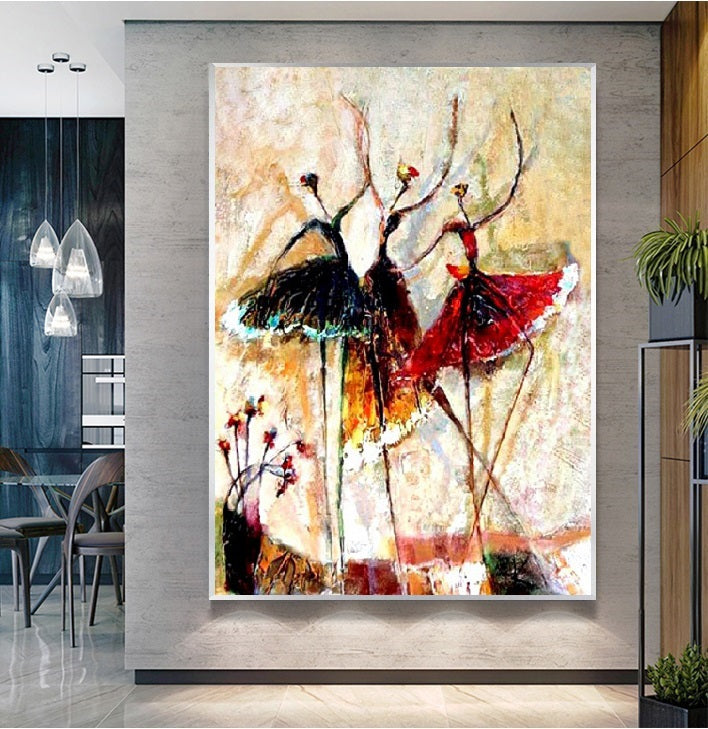 Handcrafted Modern Painting Fine Art For Homedecor MB1033