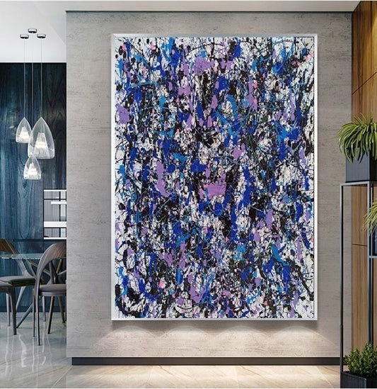 Handcrafted Abstract Painting Fine Art For Homedecor MA1420