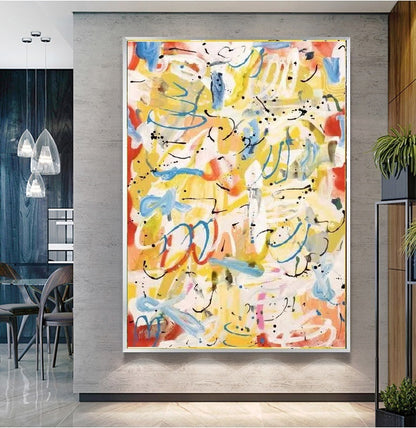 Handcrafted Abstract Painting Fine Art For Homedecor MA1531C