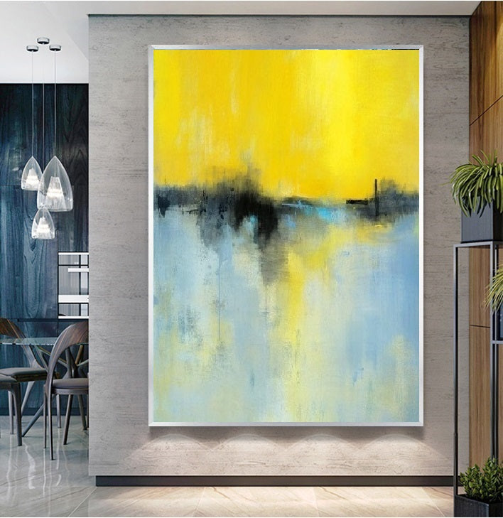 Handcrafted Abstract Painting Fine Art For Homedecor MA1150