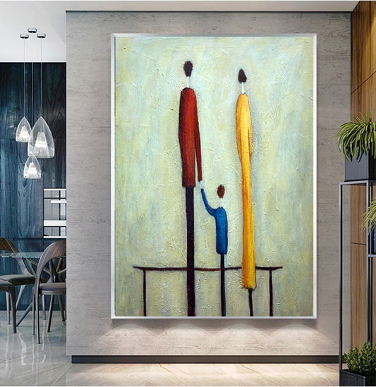 Handcrafted Modern Painting Fine Art For Homedecor MB1057A