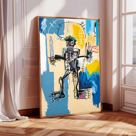 Handcrafted Abstract Painting Graffiti Art For Homedecor GA1013