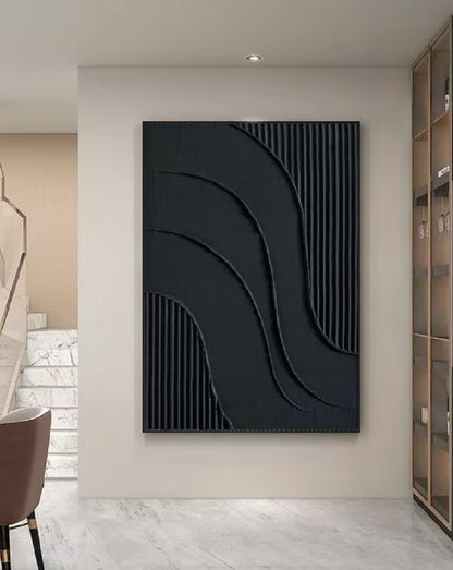Handcrafted Abstract Painting Heavy Texture Wall Art For Homedecor HT1005A