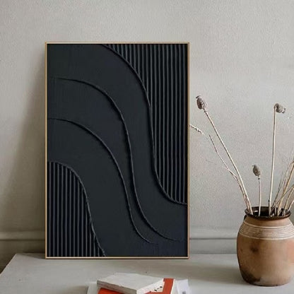 Handcrafted Abstract Painting Heavy Texture Wall Art For Homedecor HT1005A